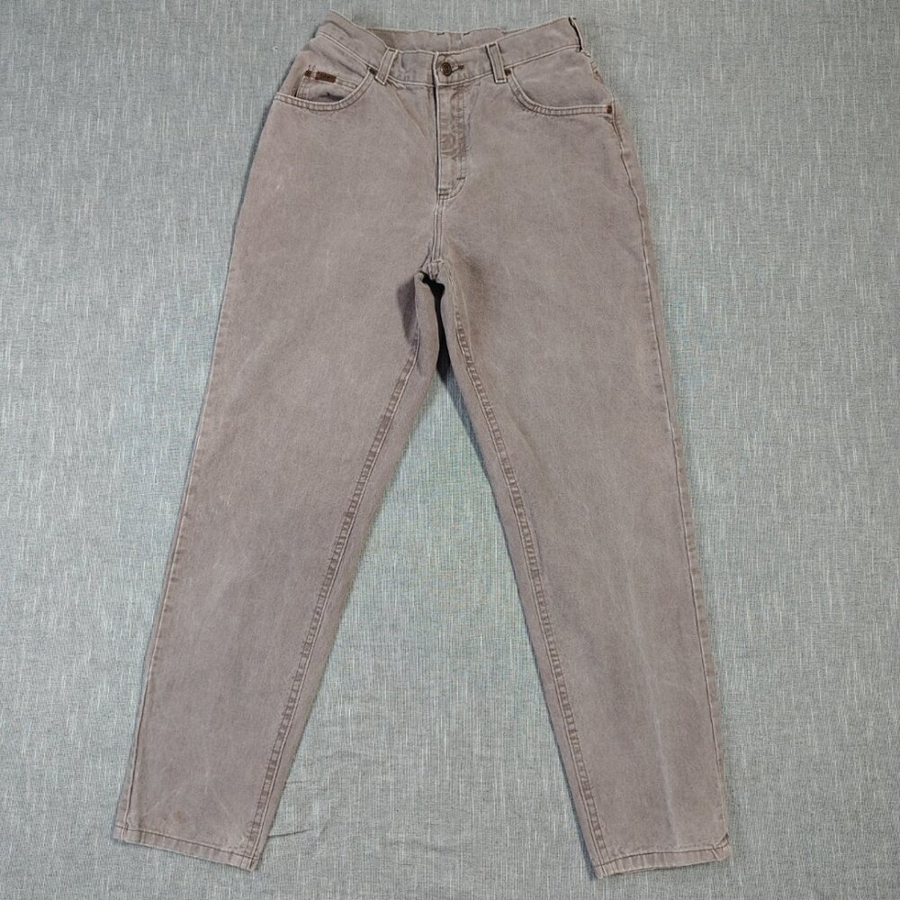 VINTAGE LEE Jeans Womens Size 28x30 Straight Tapered Western Denim